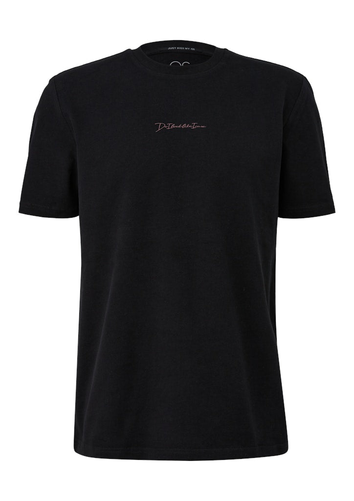 QS by S.Oliver Herren T-Shirts kurz Grey/Black