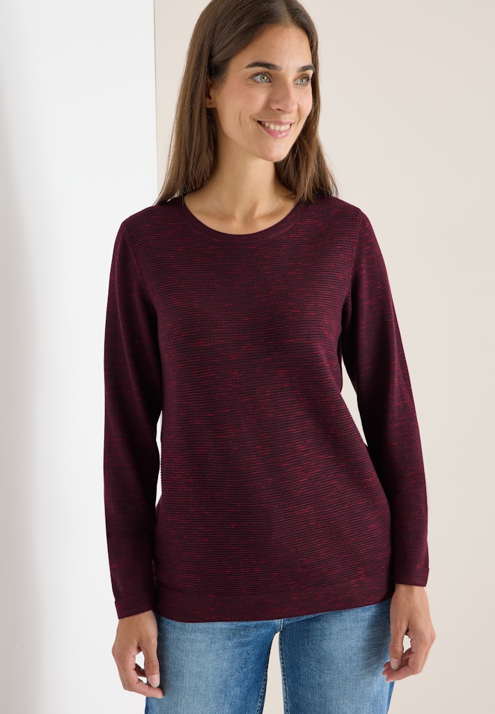 Cecil Damen Pullover  Eggplant
