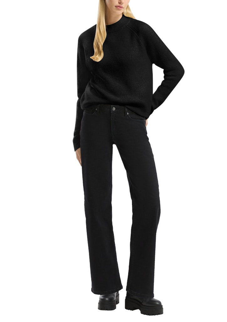 QS by S.Oliver Damen Pullover Grey/Black