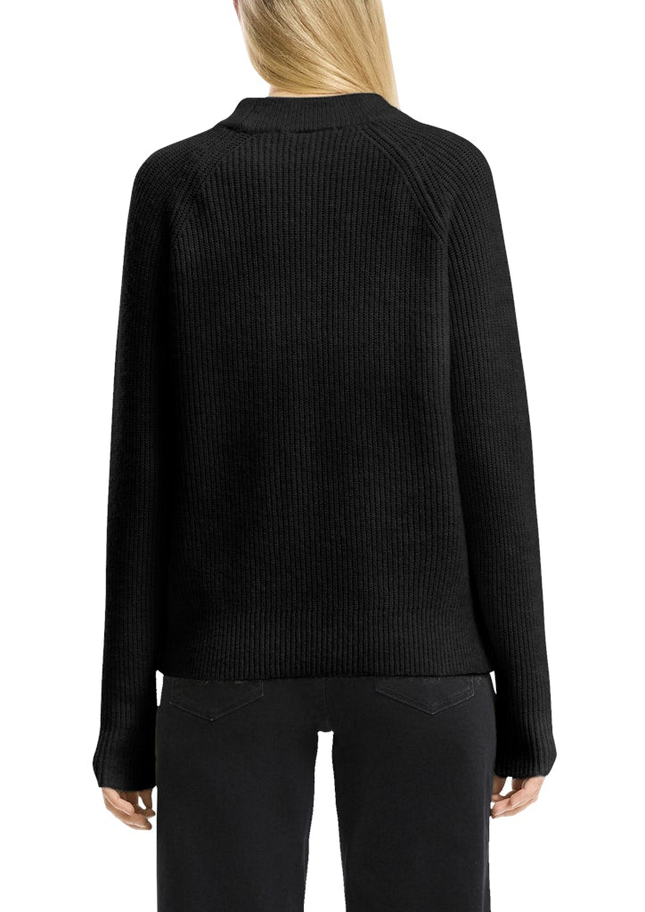 QS by S.Oliver Damen Pullover Grey/Black