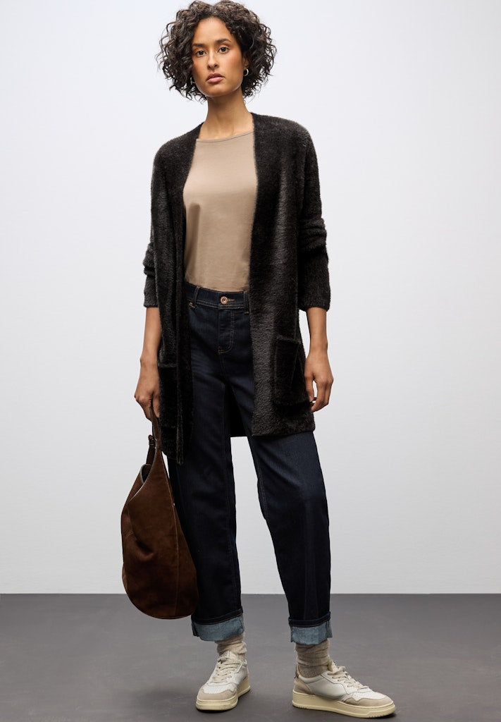 Street One Damen Strickjacken Darkest B