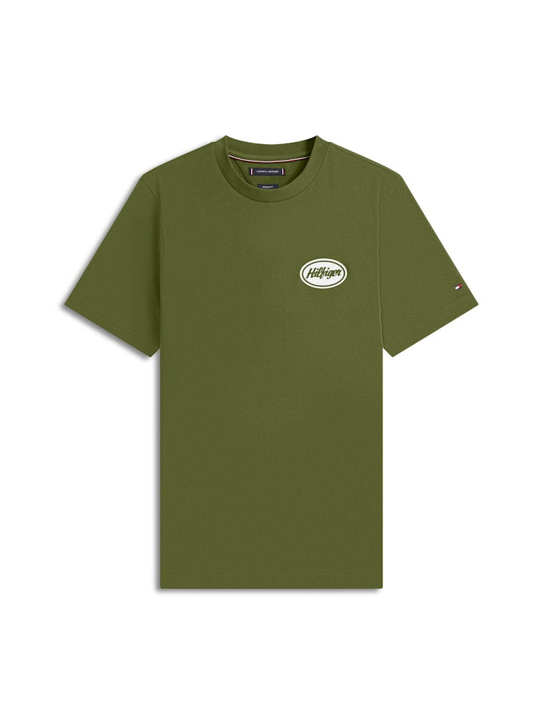Tommy Hilfiger Herren T-Shirts kurz L Green