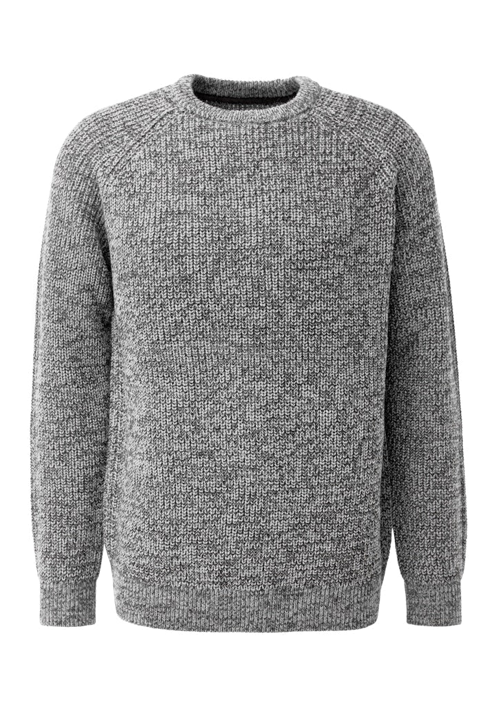 QS by S.Oliver Herren Pullover Grey/Black