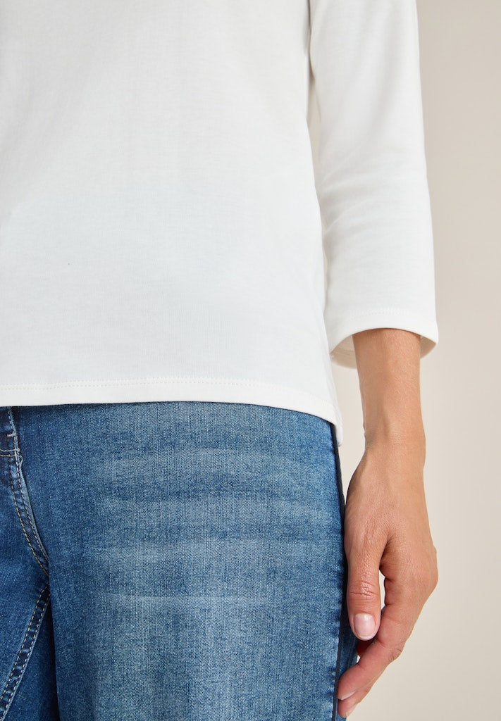 Cecil Damen T-Shirts  Vanilla W