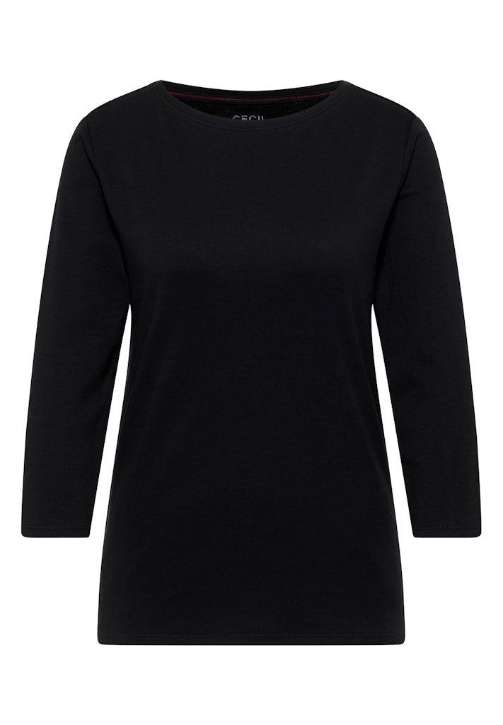 Cecil Damen T-Shirts  Black