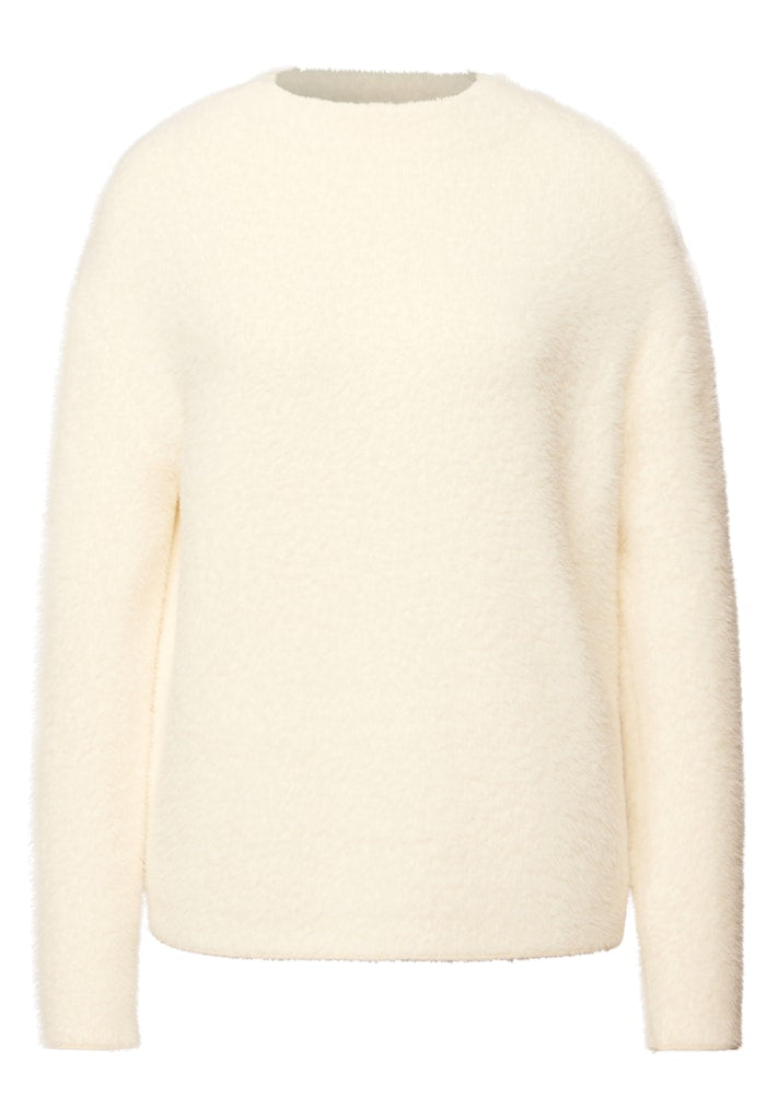 Street One Damen Pullover  Soft Beig