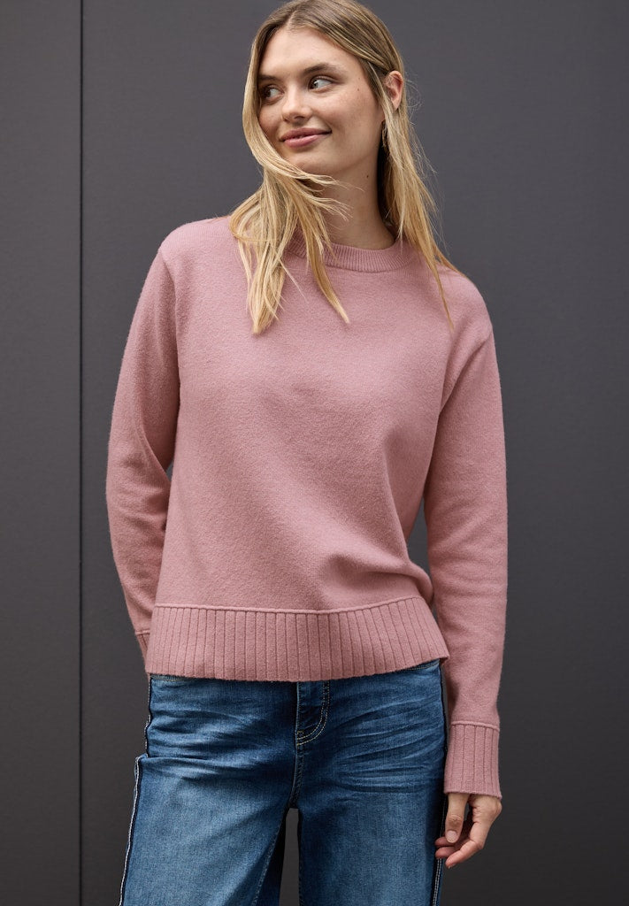 Street One Damen Pullover Powder Pi