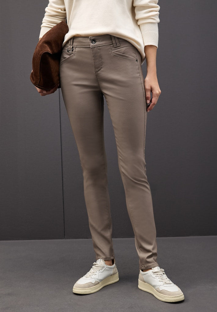 Street One Damen Hosen  Silk Brow