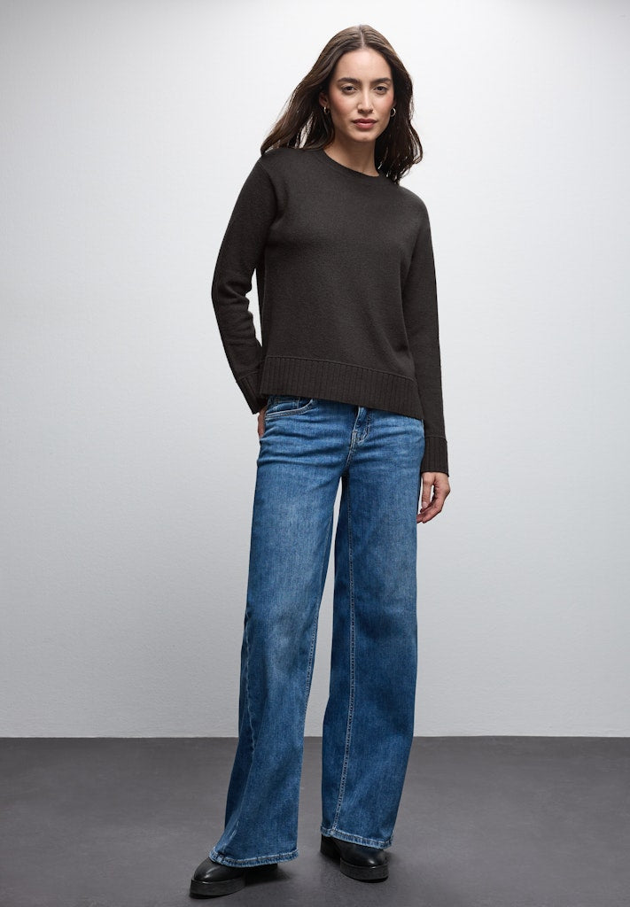 Street One Damen Pullover Darkest B