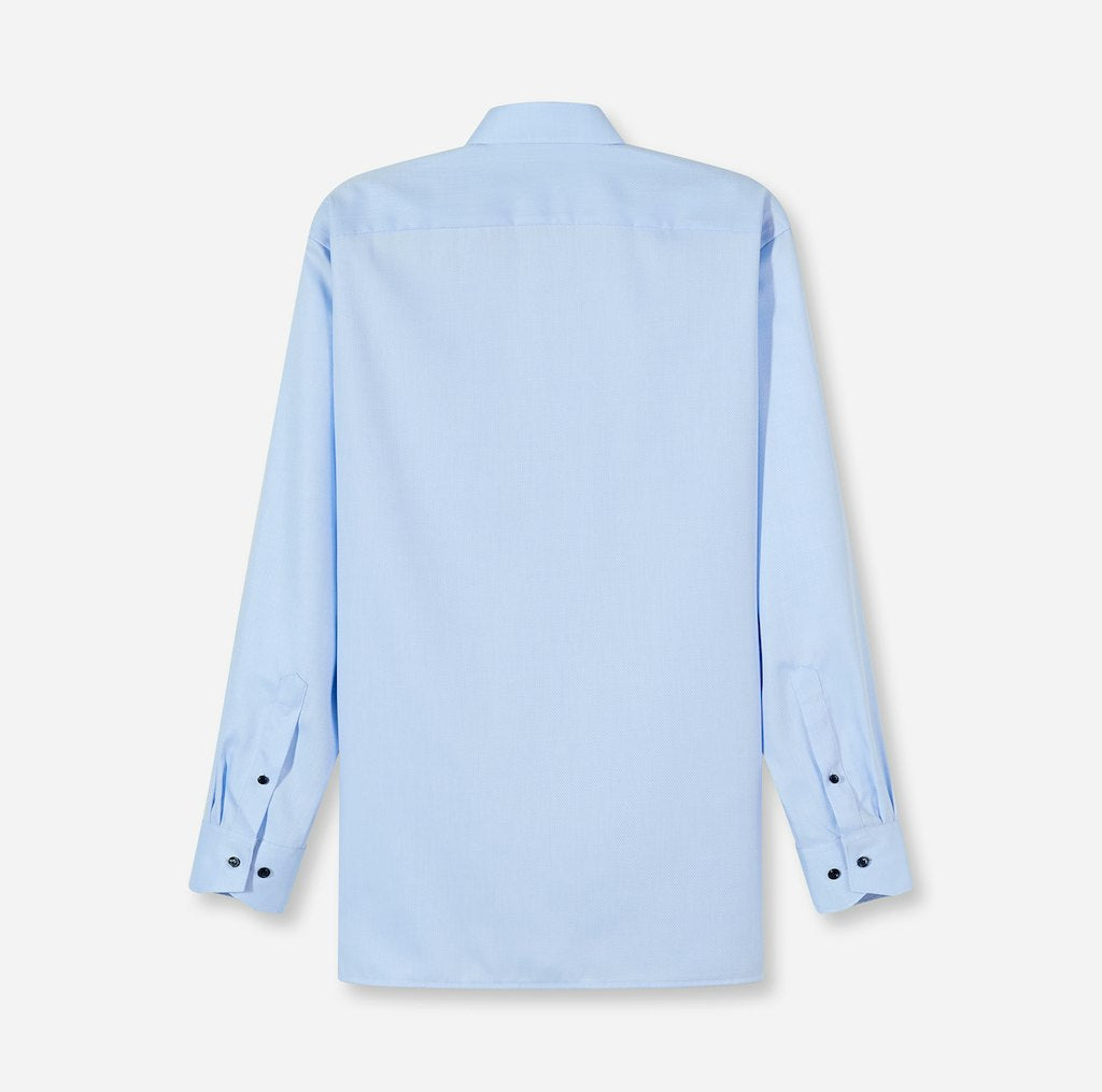 Olymp Herren Hemden lang Bleu