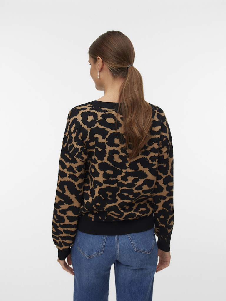 Vero Moda Damen Pullover Tigers Eye/W. B