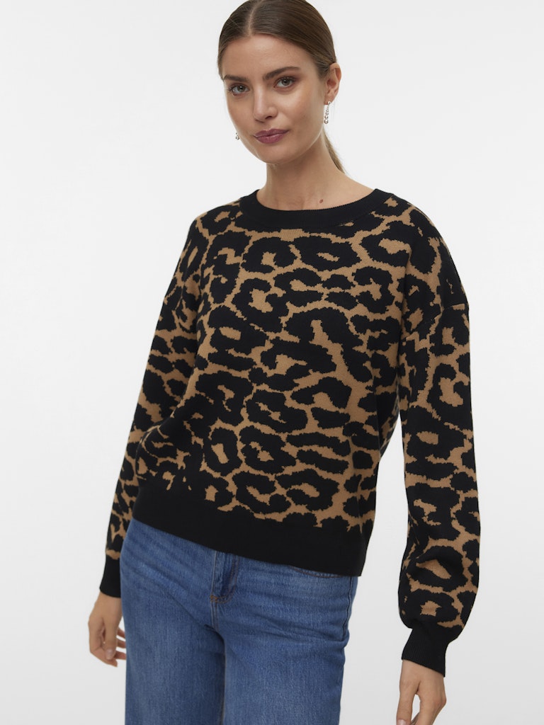 Vero Moda Damen Pullover Tigers Eye/W. B