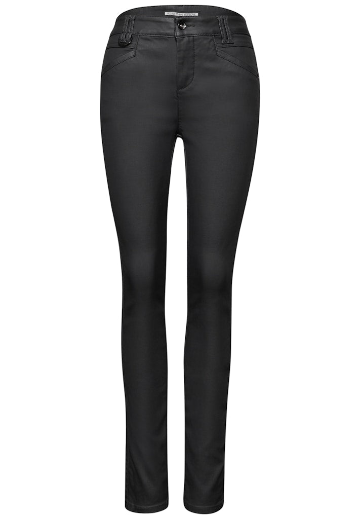 Street One Damen Hosen  Black