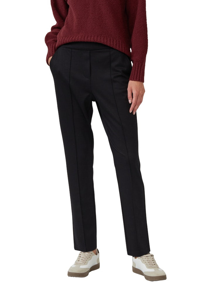 S. Oliver red Damen Hosen Grey/Black