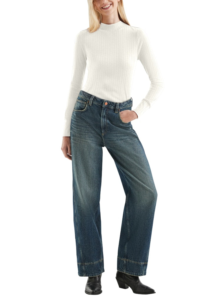 QS by S.Oliver Damen T-Shirts White