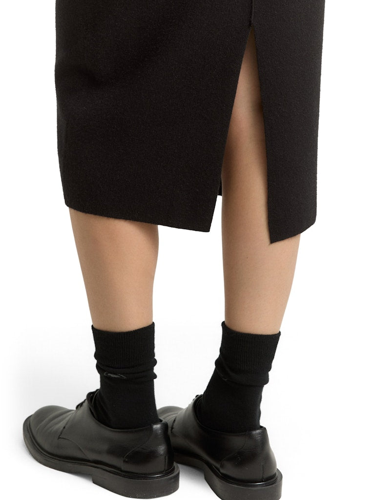 Tom Tailor Damen Rock Deep Black