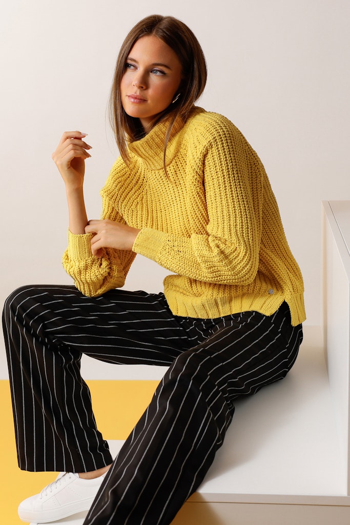 Monari Damen Pullover  Honey