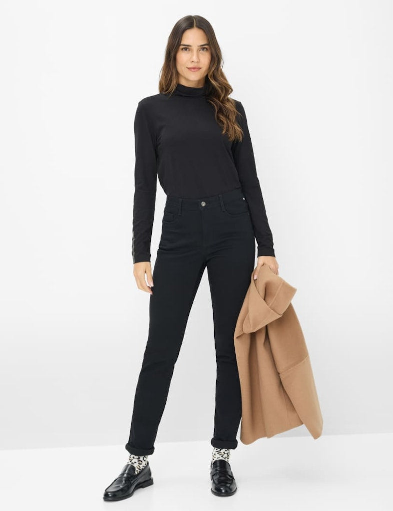 Brax Damen Jeans Clean Black Bla