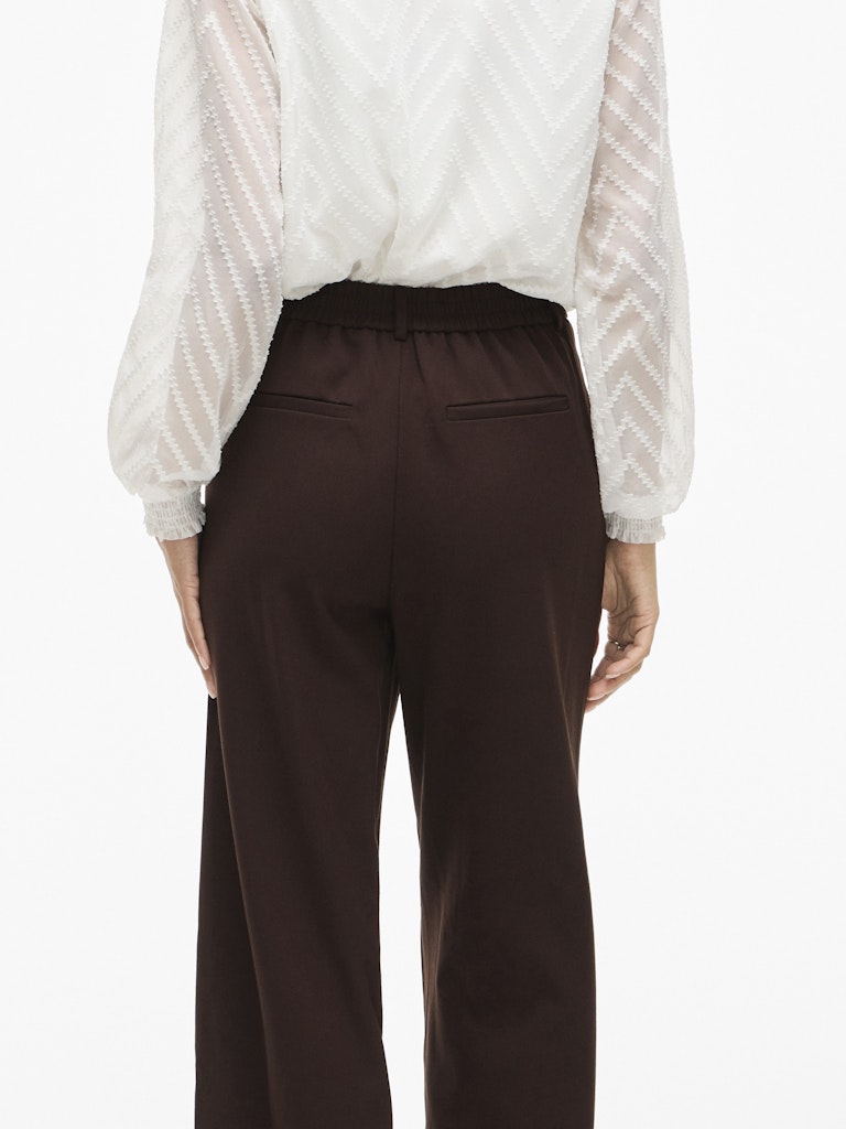 Vila Damen Hosen Coffee Bean