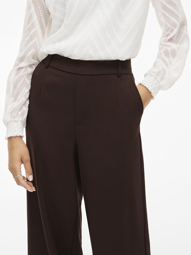 Vila Damen Hosen Coffee Bean