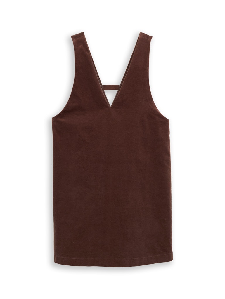 Tom Tailor denim Damen Kleider Soft Chocolate