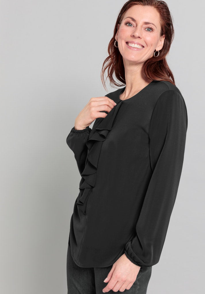 Bianca Damen Blusen Black