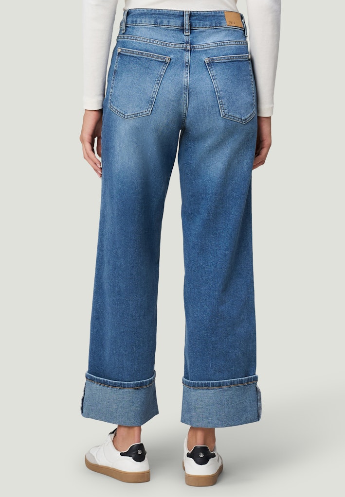 Zero Damen Jeans Blue Used Denim