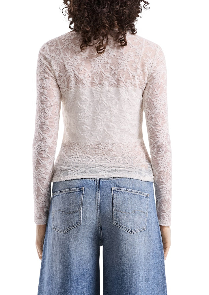 QS by S.Oliver Damen T-Shirts White