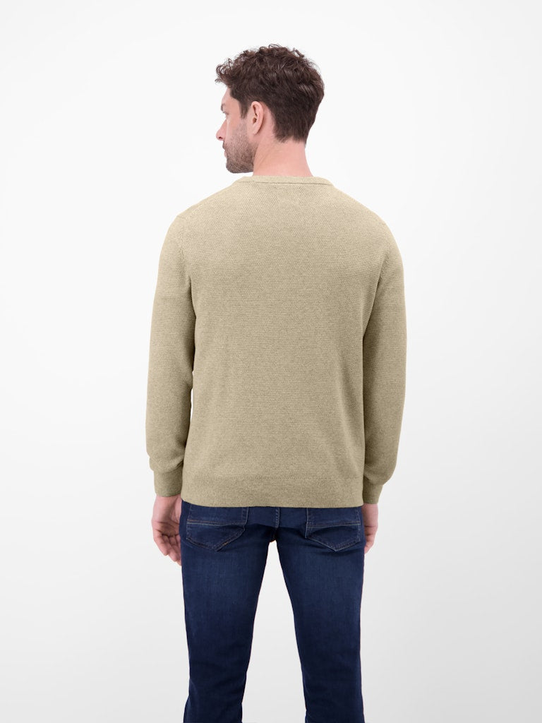 Lerros Herren Pullover Tender Beige Me