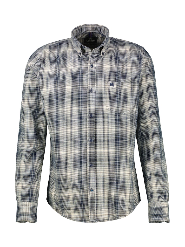 Lerros Herren Hemden Broken White