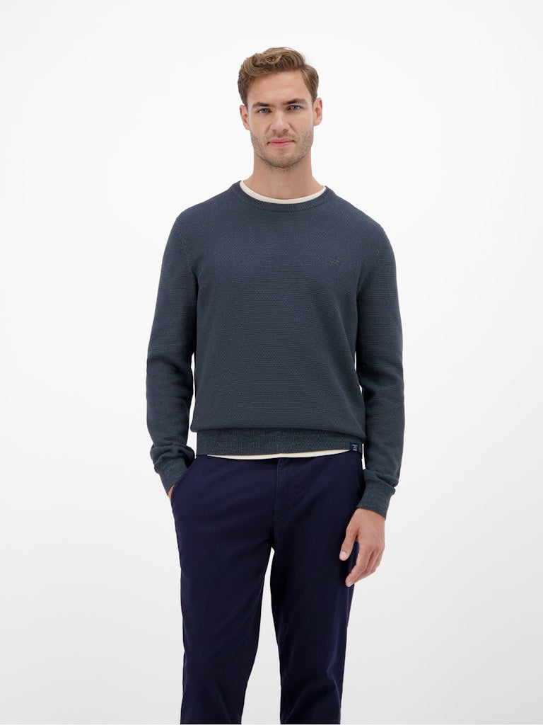 Lerros Herren Pullover Classic Navy
