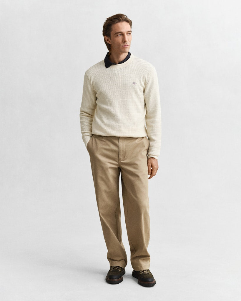 Gant Herren Pullover Cream