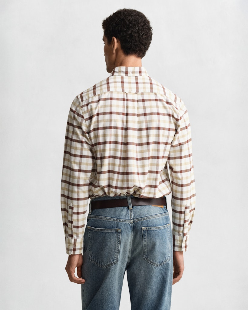 Gant Herren Hemden  Mahogany Br