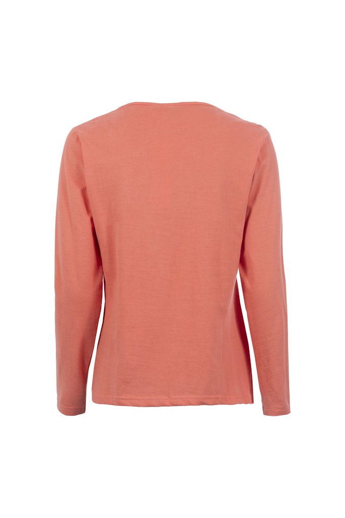 Soquesto Damen T-Shirts Rot Gemustert