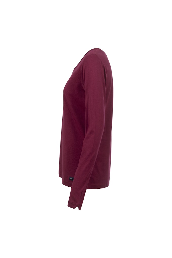 Soquesto Damen T-Shirts Dunkelbordeaux