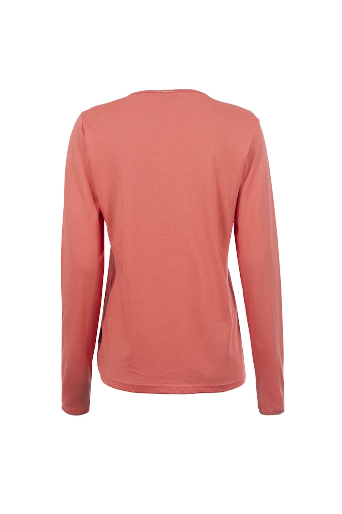 Soquesto Damen T-Shirts Rot Gemustert