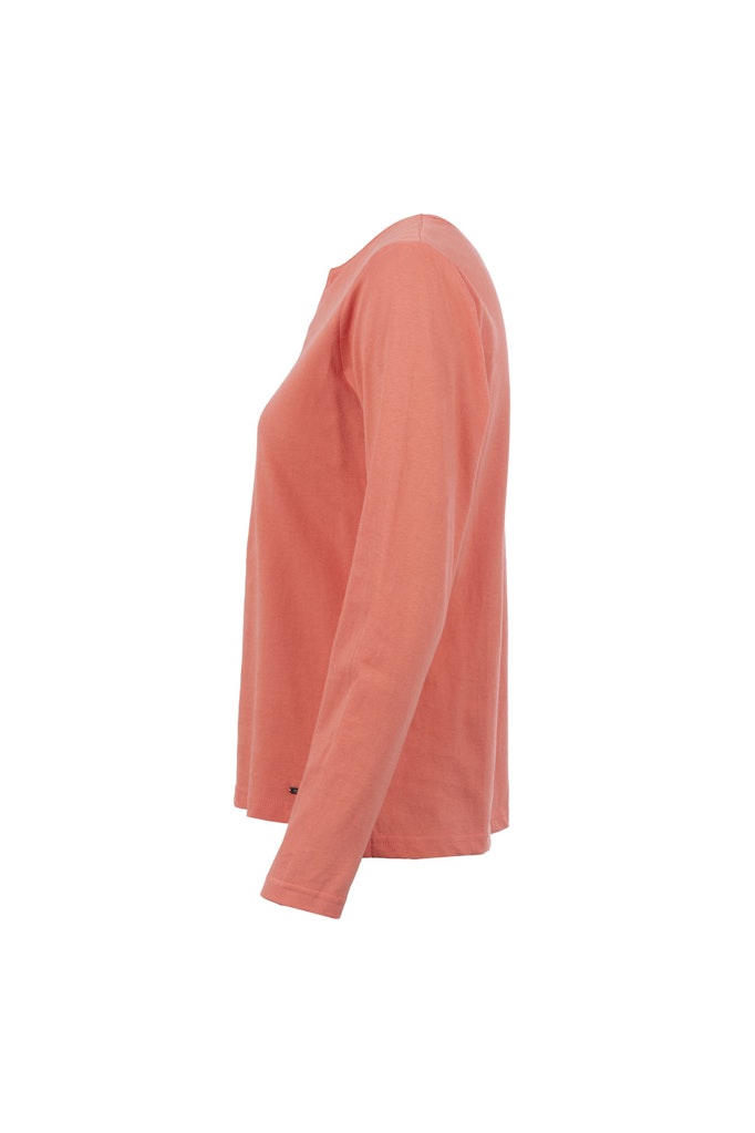 Soquesto Damen T-Shirts Rot Gemustert