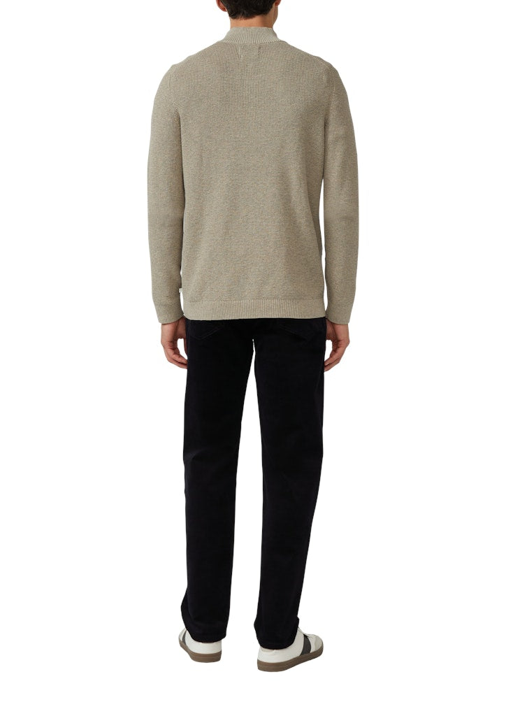 S. Oliver red Herren Pullover Brown