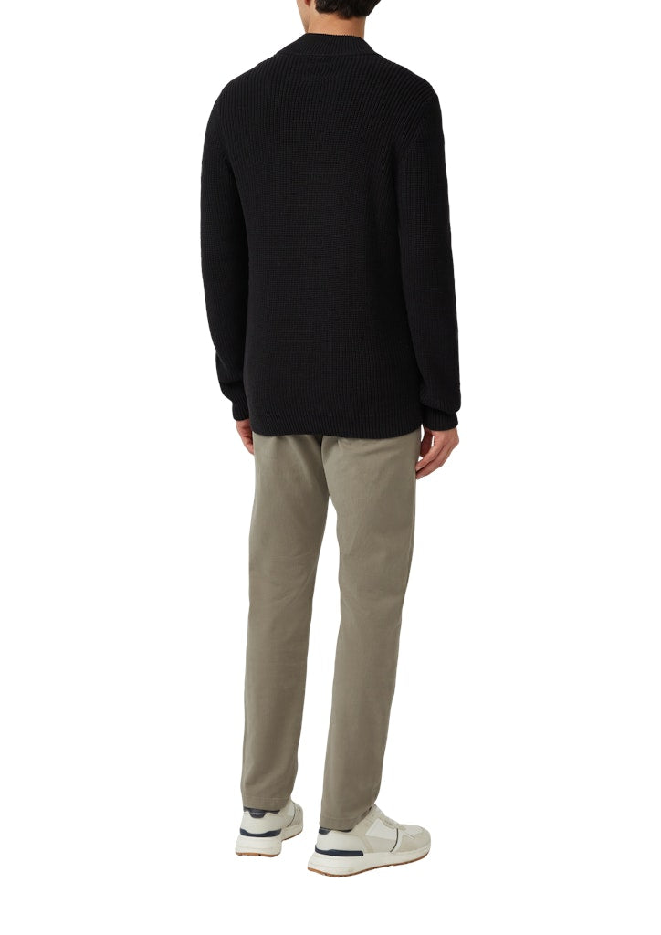 S. Oliver red Herren Strickjacken Grey/Black