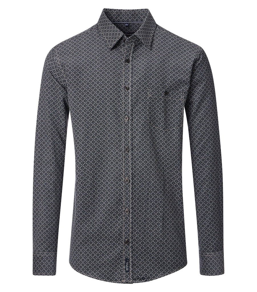 Casa Moda Herren Hemden  Anthrazit