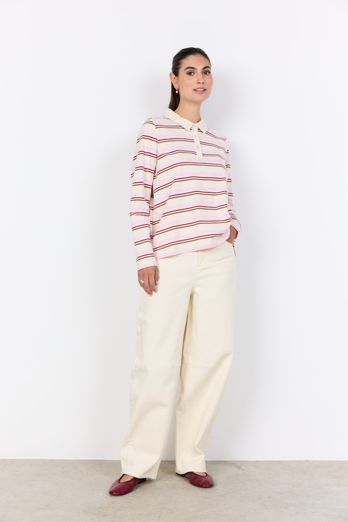 Soya Concept Damen Blusen Rose Combi