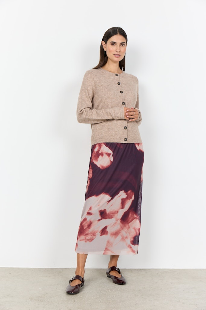 Soya Concept Damen Strickjacken Sand Melange