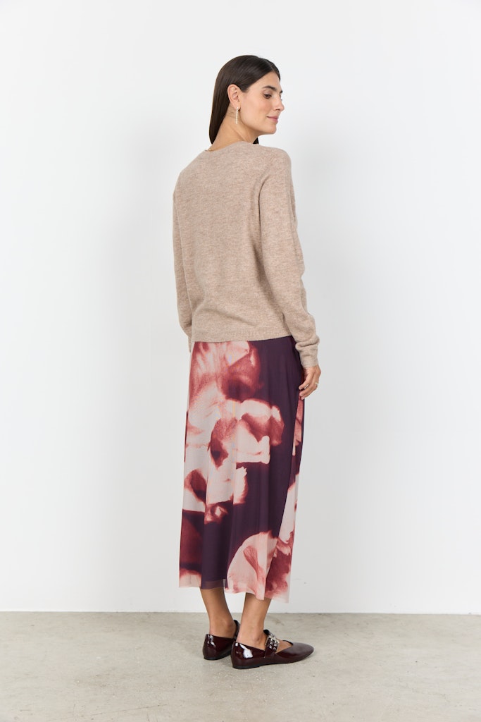 Soya Concept Damen Strickjacken Sand Melange