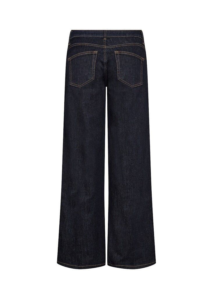 Soya Concept Damen Jeans Raw Blue Denim