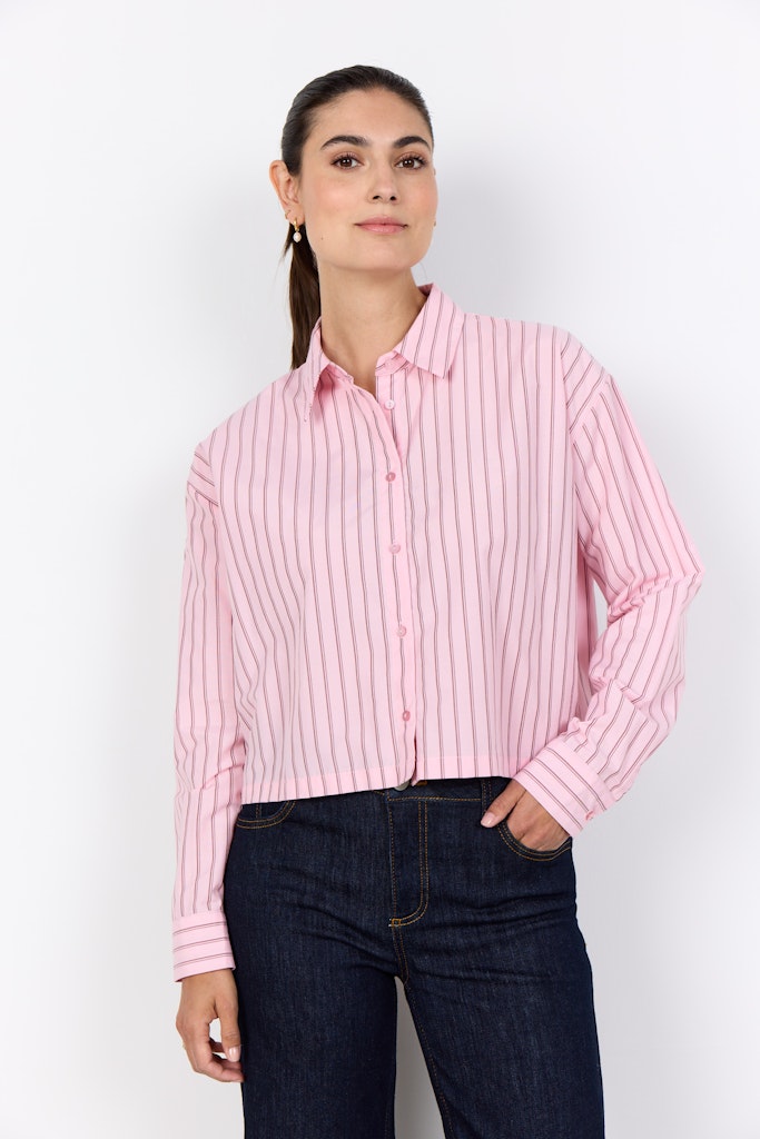 Soya Concept Damen T-Shirts Rose Combi