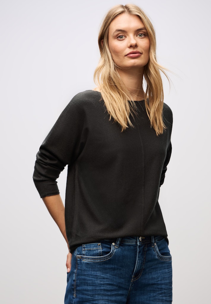 Street One Damen Pullover  Darkest B