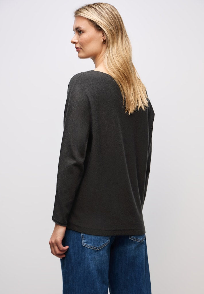 Street One Damen Pullover  Darkest B