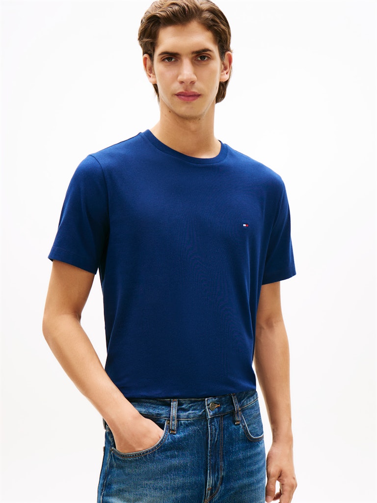 Tommy Hilfiger Herren T-Shirts kurz Dcc Blue
