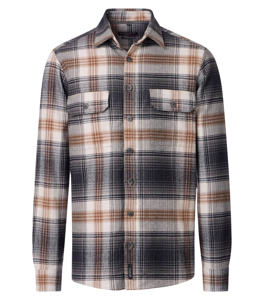 Casa Moda Herren Hemden  Anthrazit