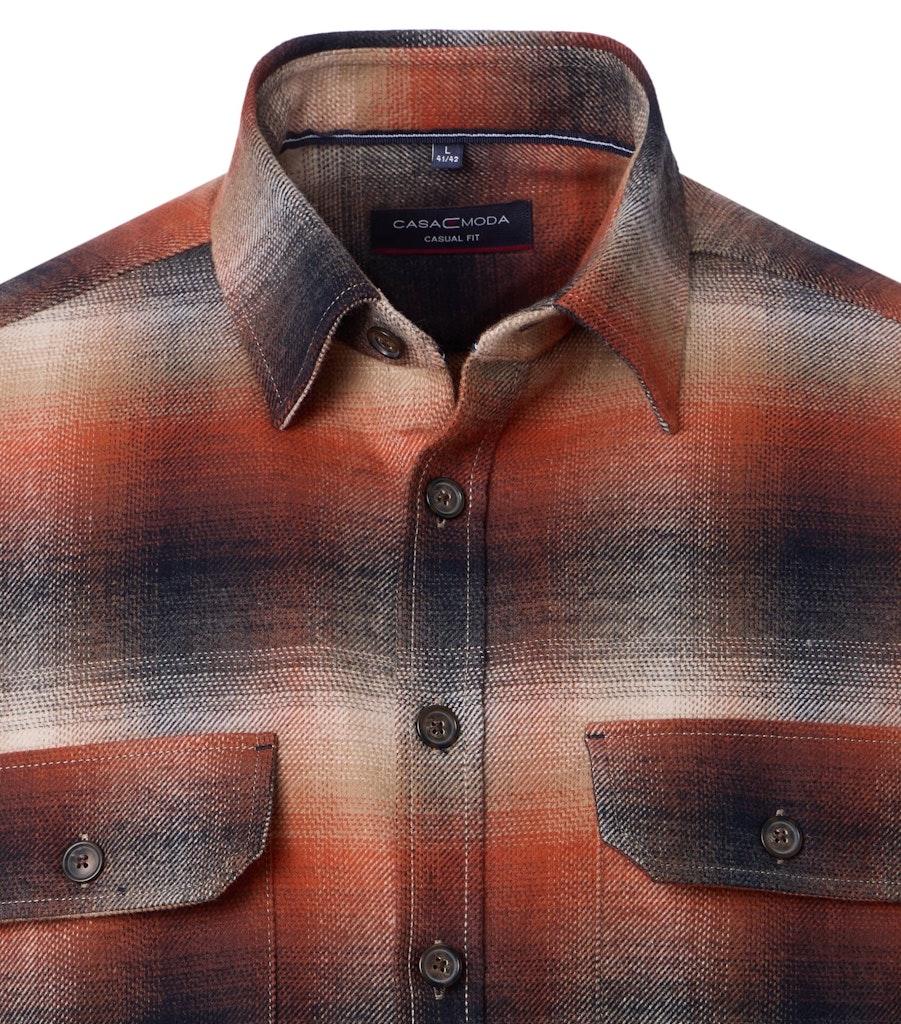 Casa Moda Herren Hemden Orange